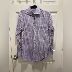 Peter Millar Long Sleeve Button Down - Size Medium